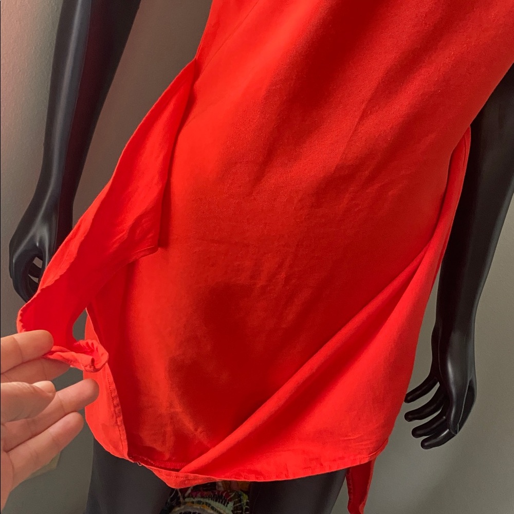 Gianni Bini Vibrant Orange Mini Dress - Picture 12 of 14